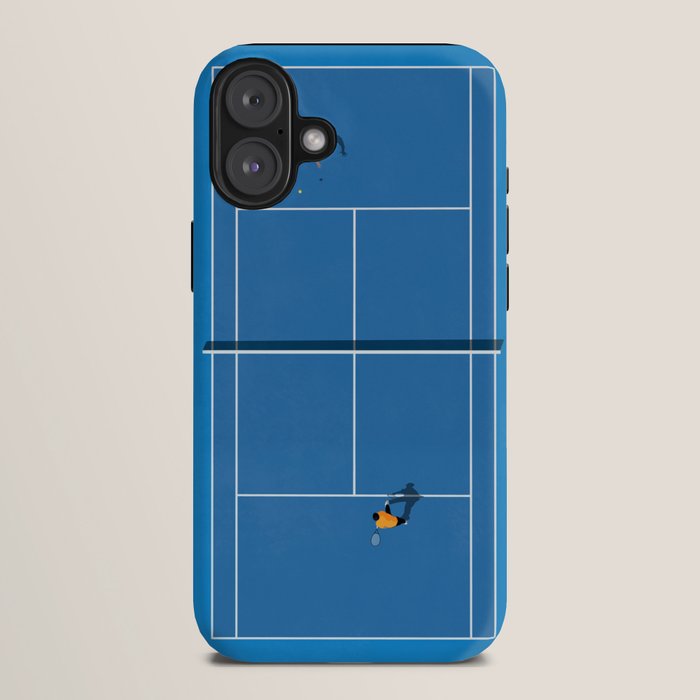 Australian Open Grand Slam | Blue Tennis Court  iPhone Case