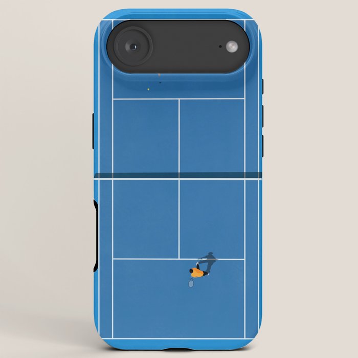 Australian Open Grand Slam | Blue Tennis Court  iPhone Case