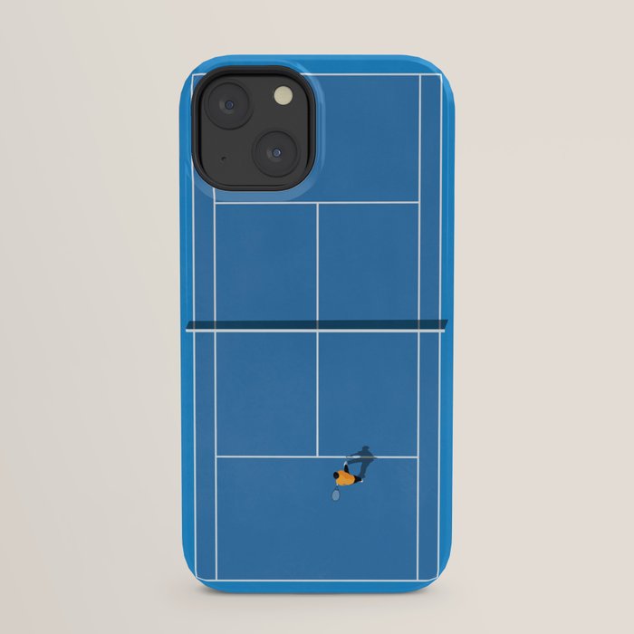 Australian Open Grand Slam | Blue Tennis Court  iPhone Case