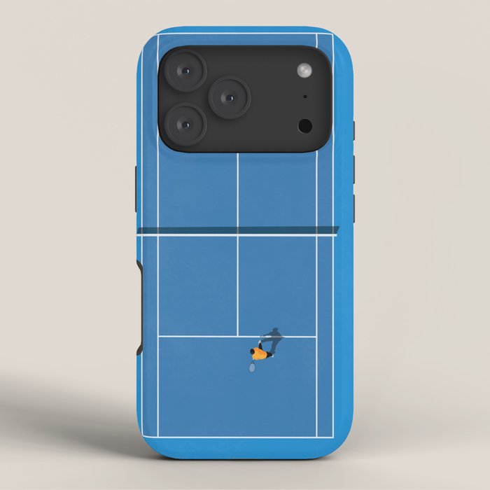 Australian Open Grand Slam | Blue Tennis Court  iPhone Case