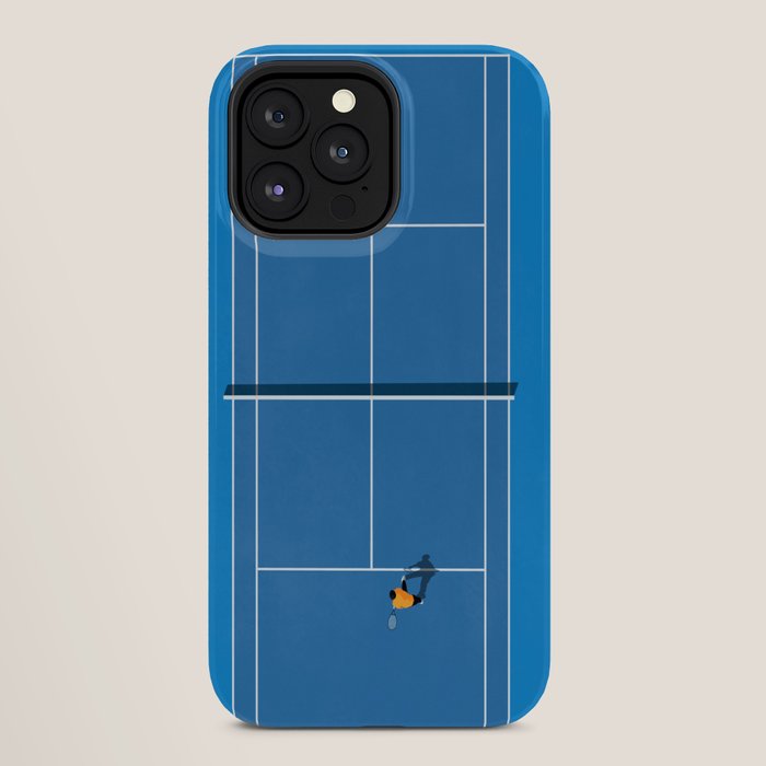 Australian Open Grand Slam | Blue Tennis Court  iPhone Case