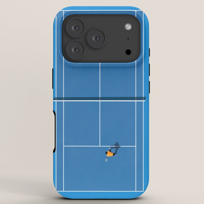 Australian Open Grand Slam | Blue Tennis Court  iPhone Case