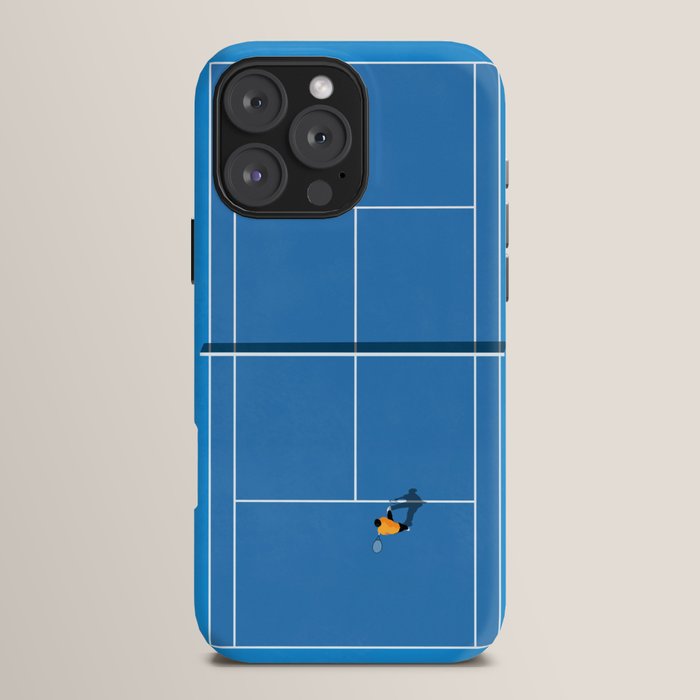 Australian Open Grand Slam | Blue Tennis Court  iPhone Case