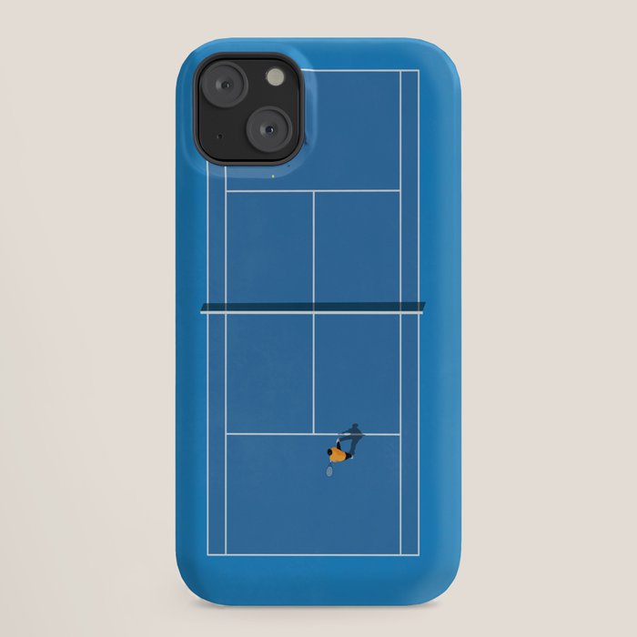 Australian Open Grand Slam | Blue Tennis Court  iPhone Case
