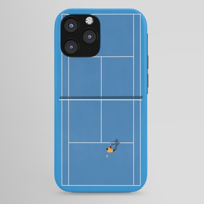 Australian Open Grand Slam | Blue Tennis Court  iPhone Case