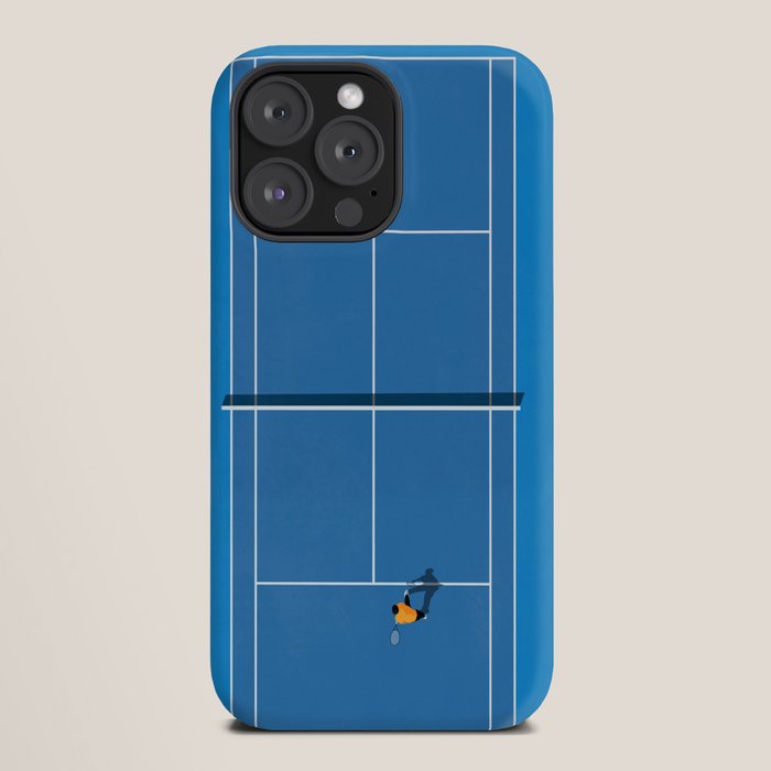 Australian Open Grand Slam | Blue Tennis Court  iPhone Case