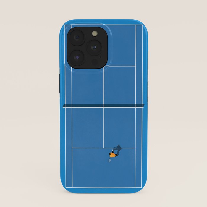 Australian Open Grand Slam | Blue Tennis Court  iPhone Case