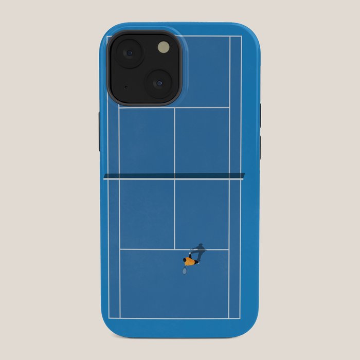 Australian Open Grand Slam | Blue Tennis Court  iPhone Case