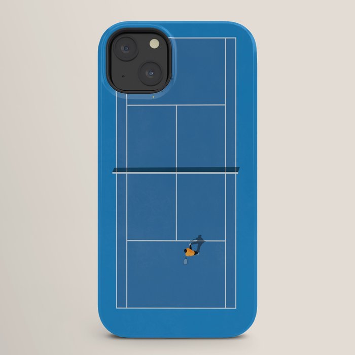 Australian Open Grand Slam | Blue Tennis Court  iPhone Case