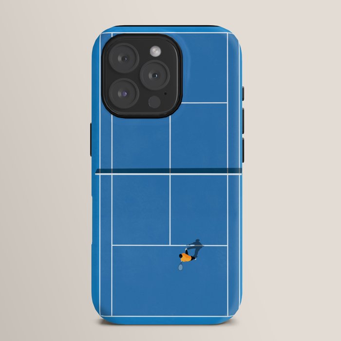 Australian Open Grand Slam | Blue Tennis Court  iPhone Case
