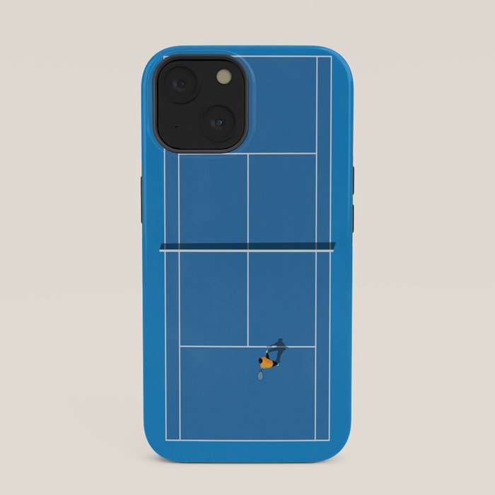 Australian Open Grand Slam | Blue Tennis Court  iPhone Case