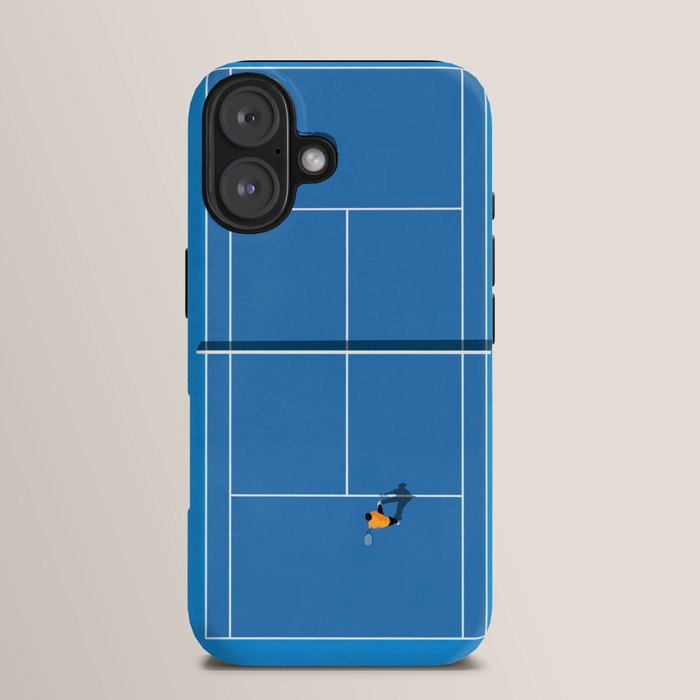 Australian Open Grand Slam | Blue Tennis Court  iPhone Case