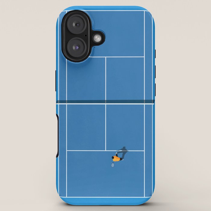 Australian Open Grand Slam | Blue Tennis Court  iPhone Case