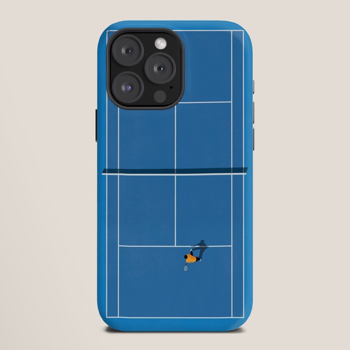 Australian Open Grand Slam | Blue Tennis Court  iPhone Case