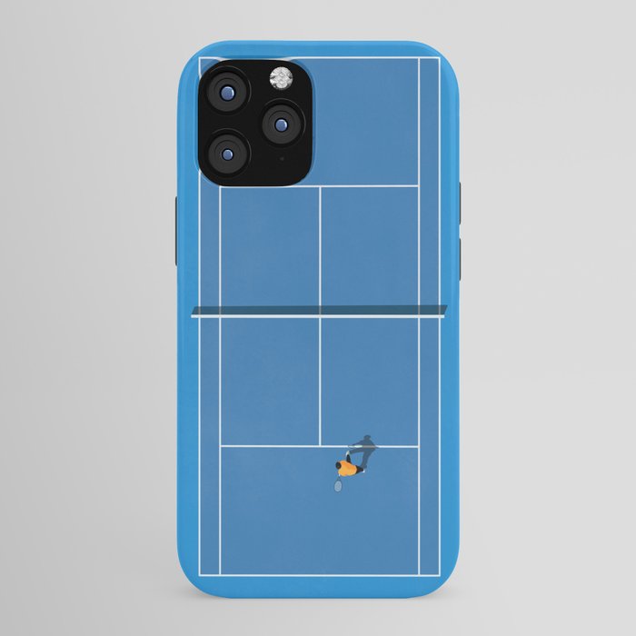 Australian Open Grand Slam | Blue Tennis Court  iPhone Case