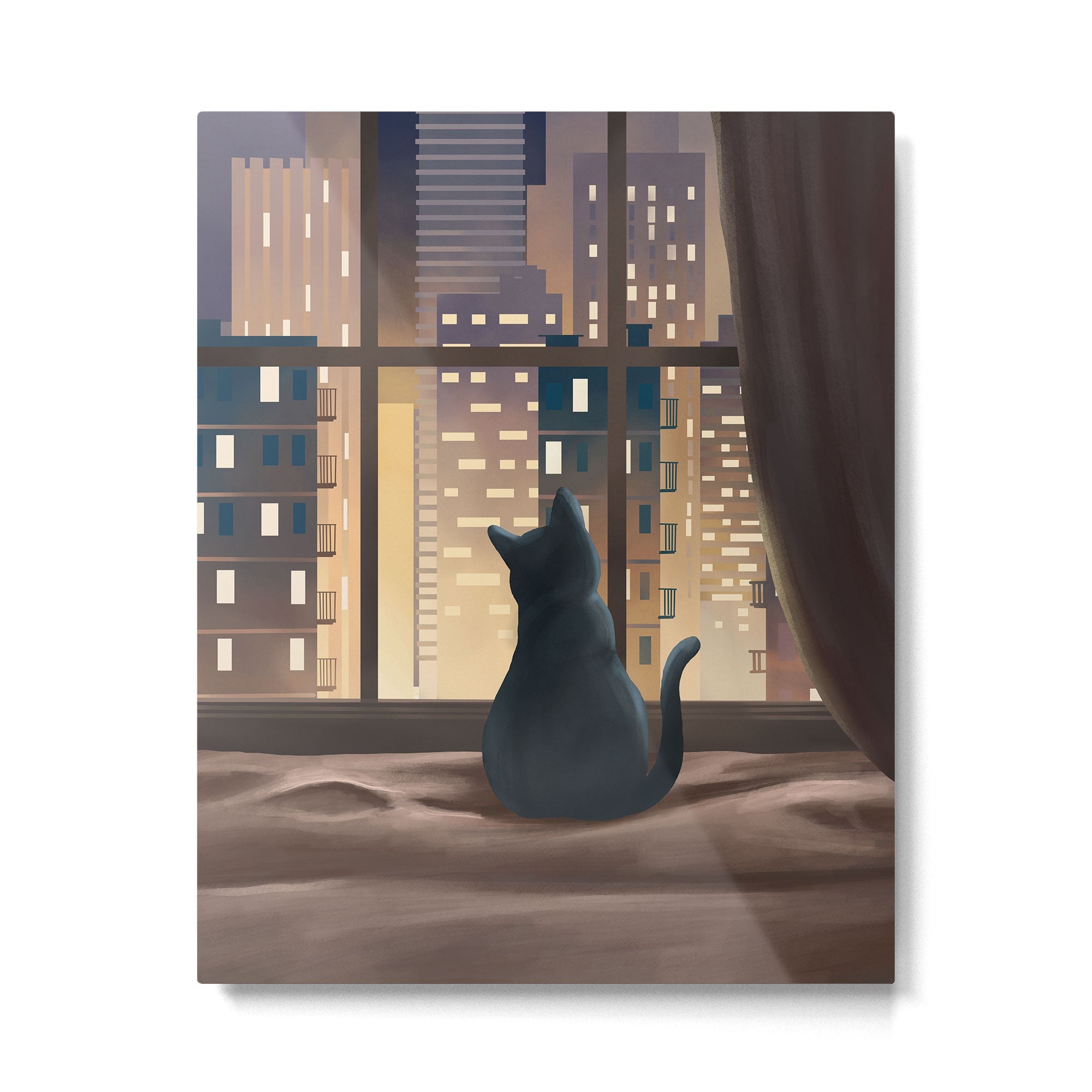 City View Metal Print
