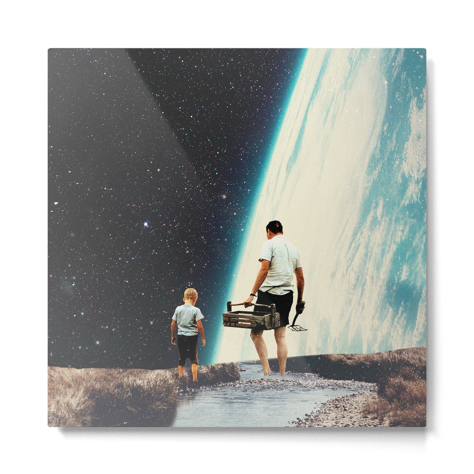 We will always Come Back here Metal Print
