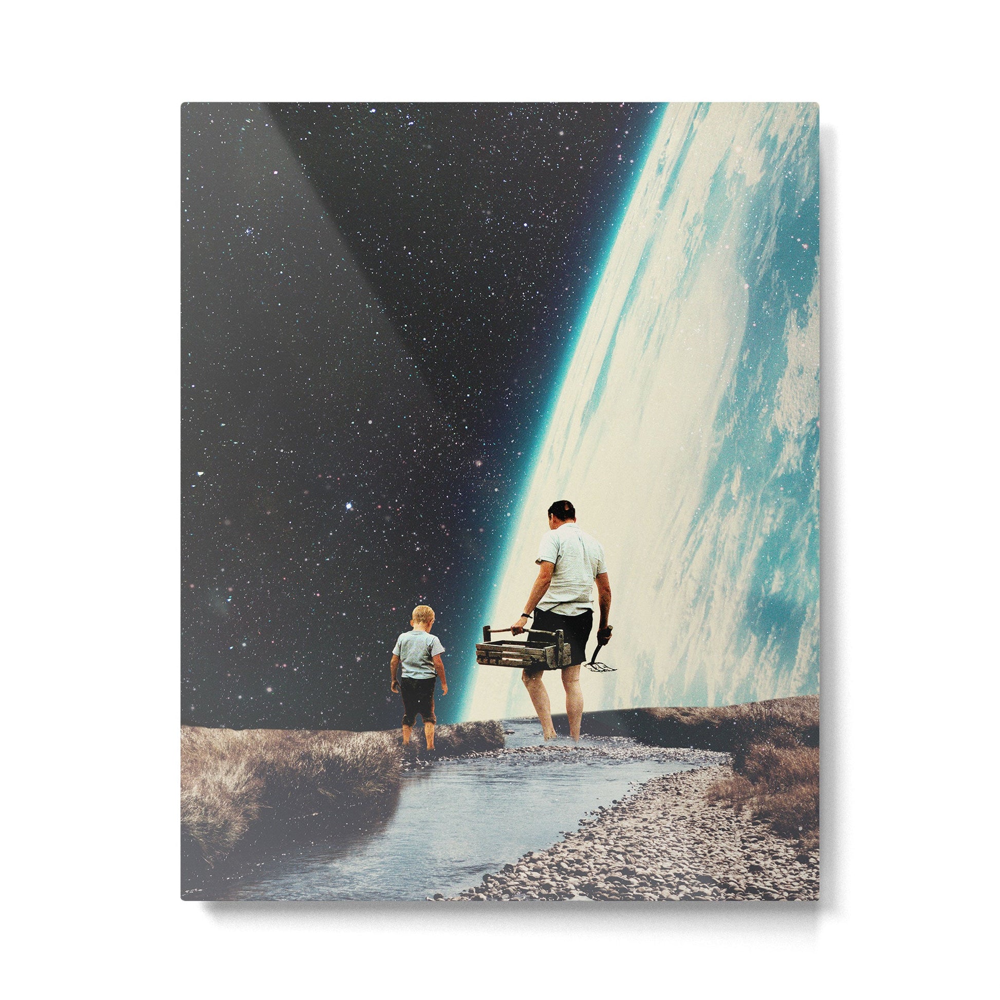 We will always Come Back here Metal Print
