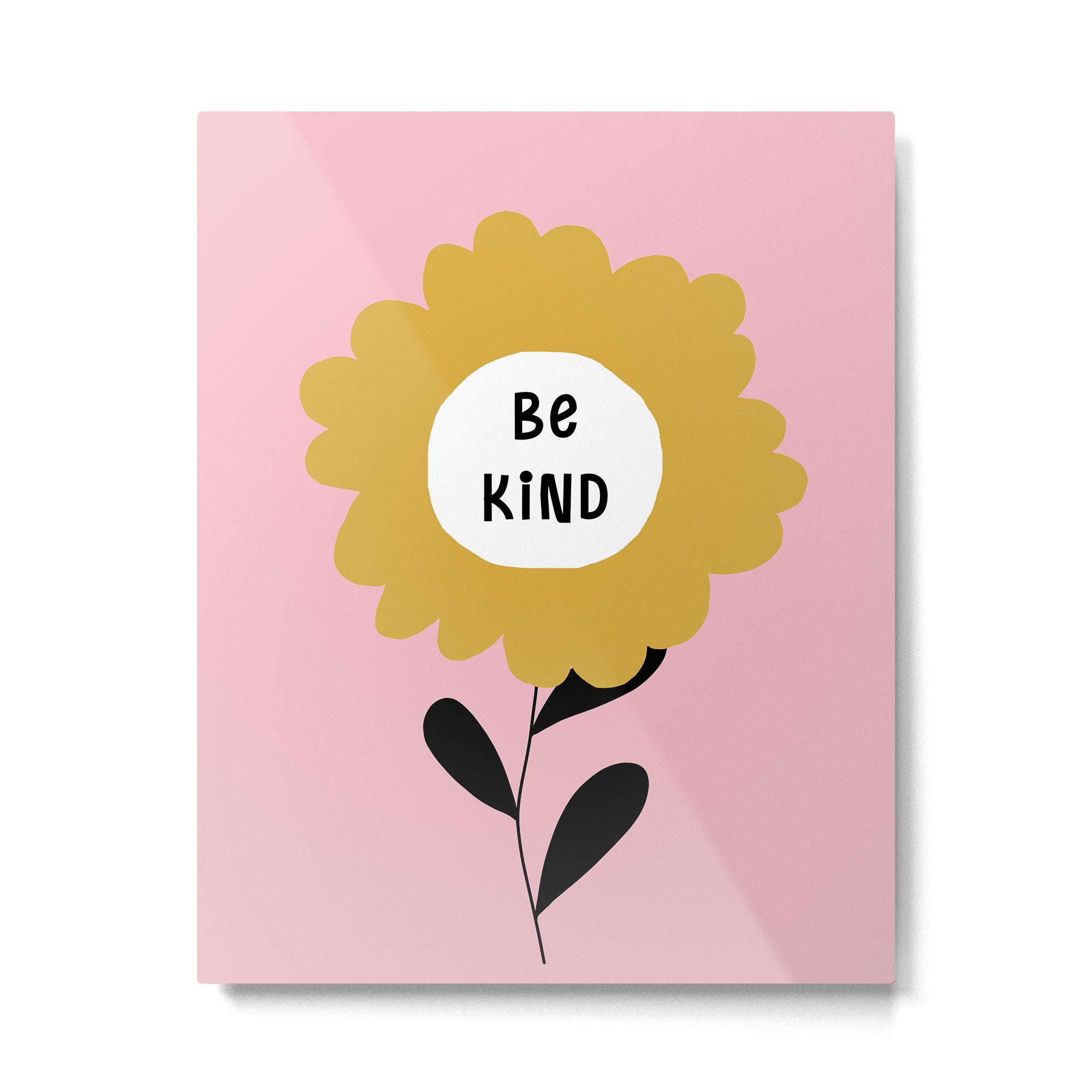 Be Kind Metal Print