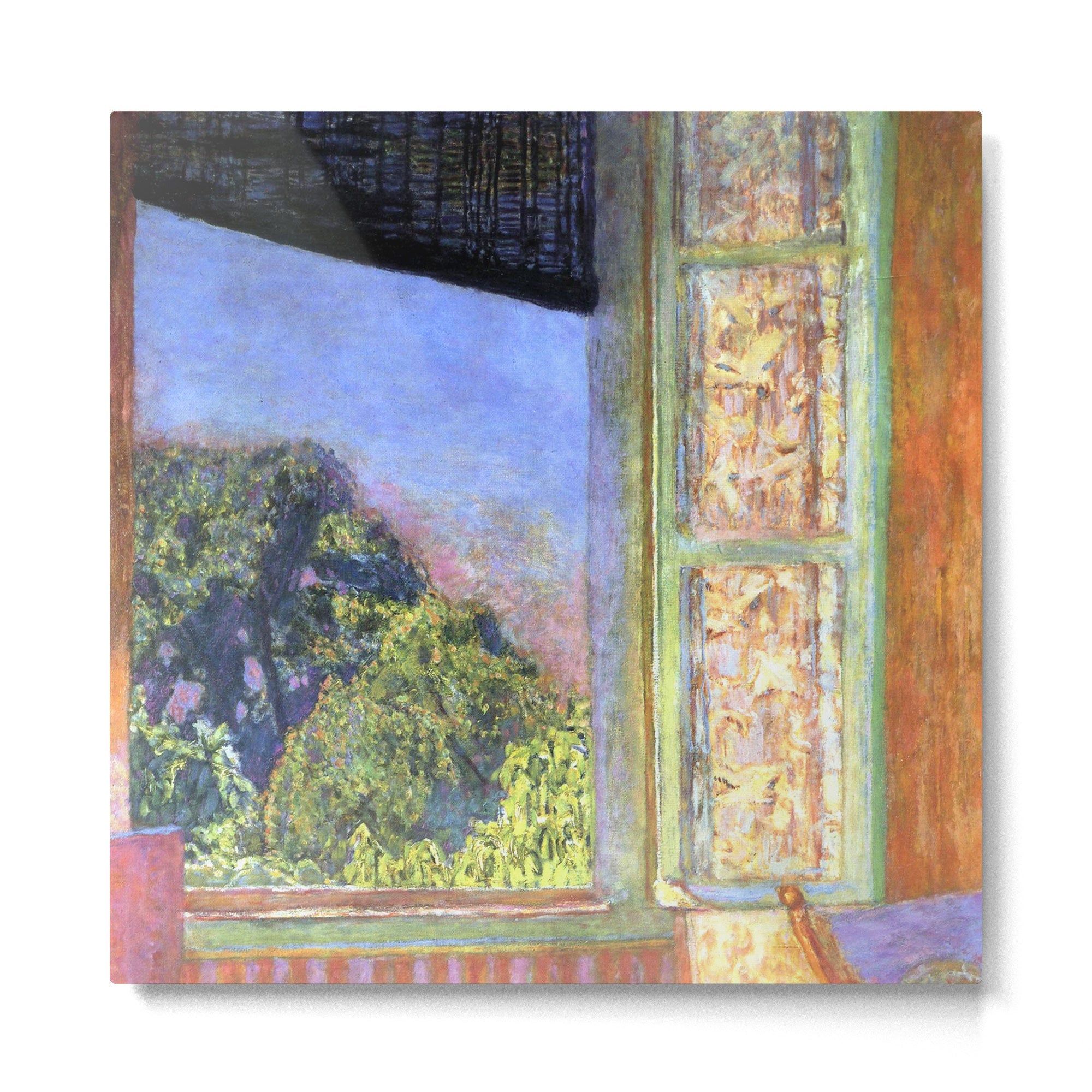 Pierre Bonnard The Open Window Metal Print