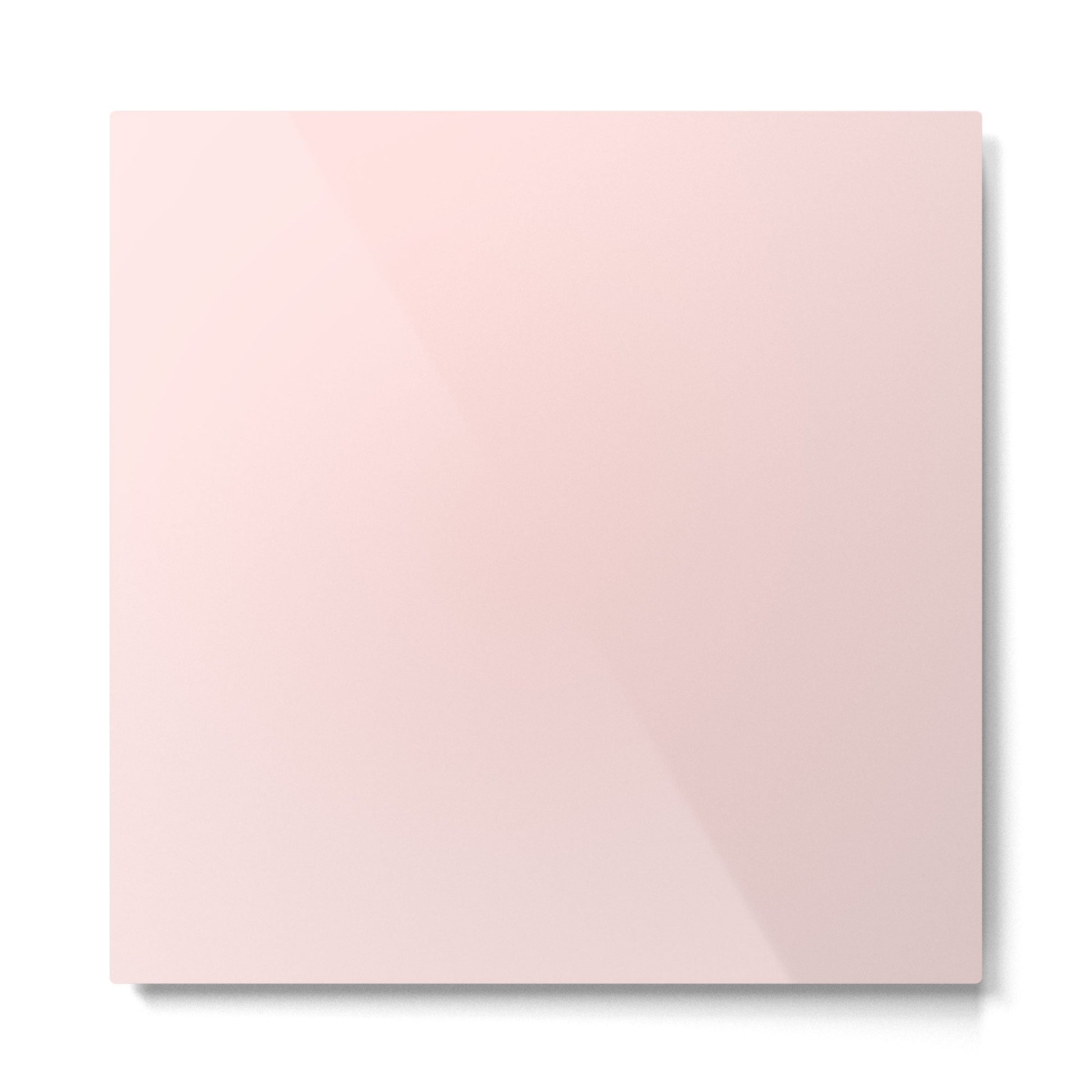 Light Pink Solid Color Metal Print