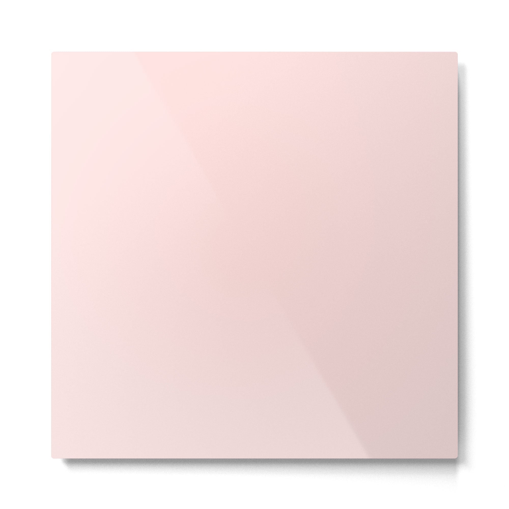 Light Pink Solid Color Metal Print