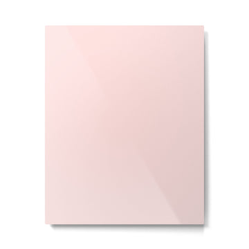 Light Pink Solid Color Metal Print