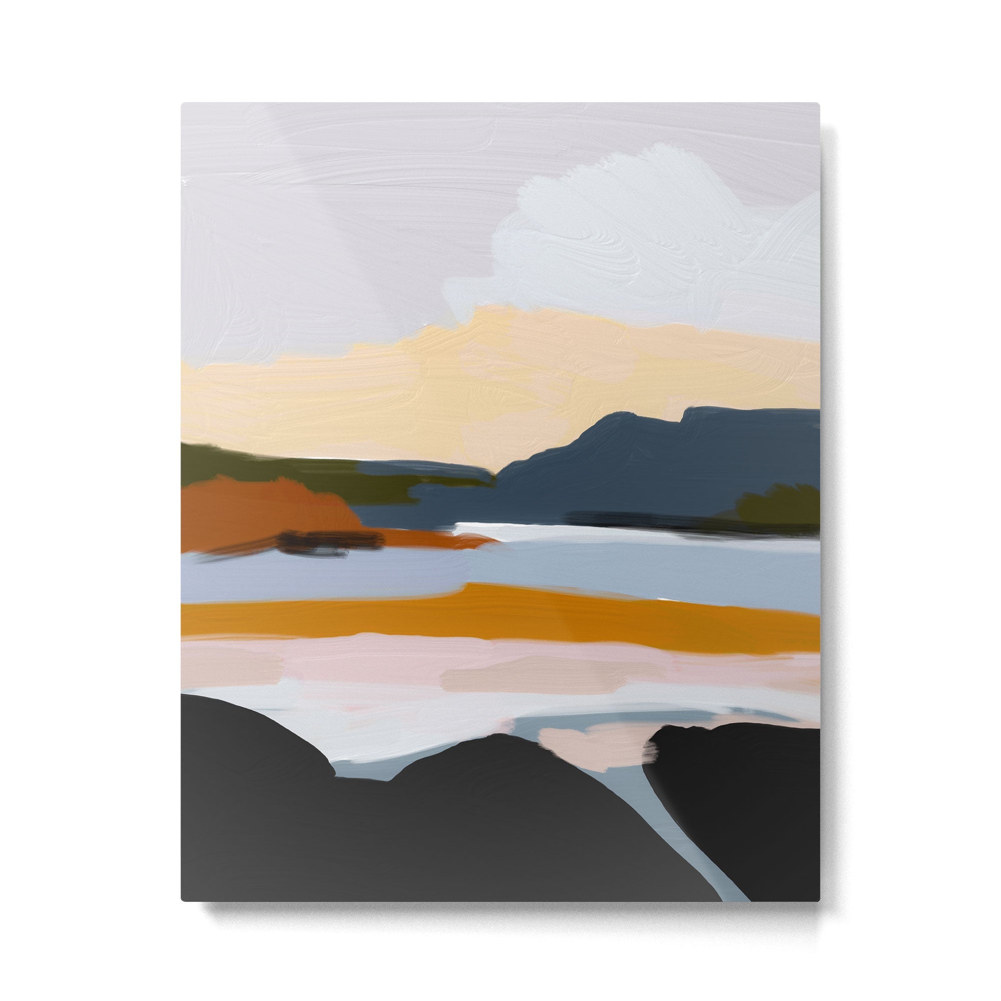 abstract silence Metal Print