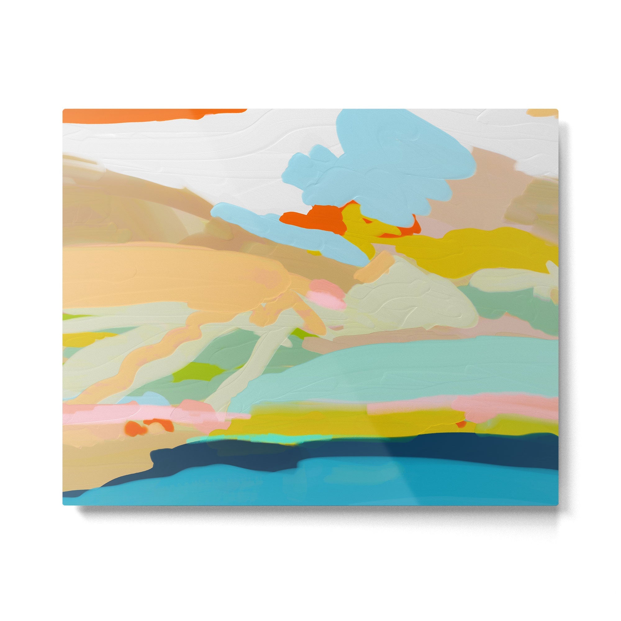 abstract summer landscape Metal Print