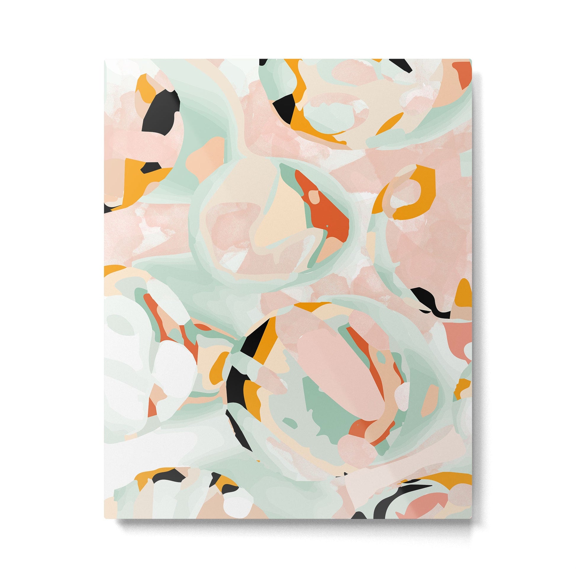 abstraction study in pastels Metal Print