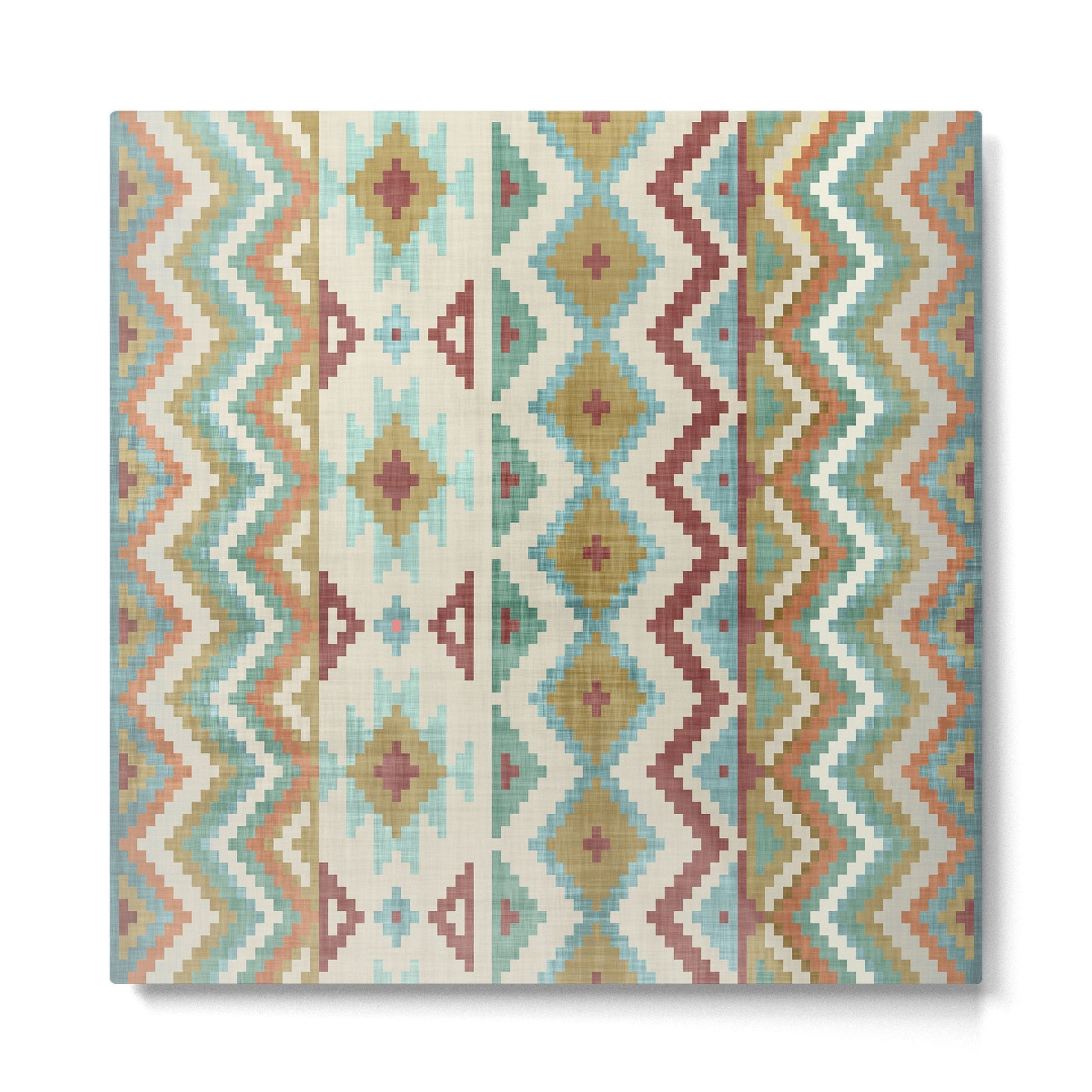 Boho Country Western Metal Print