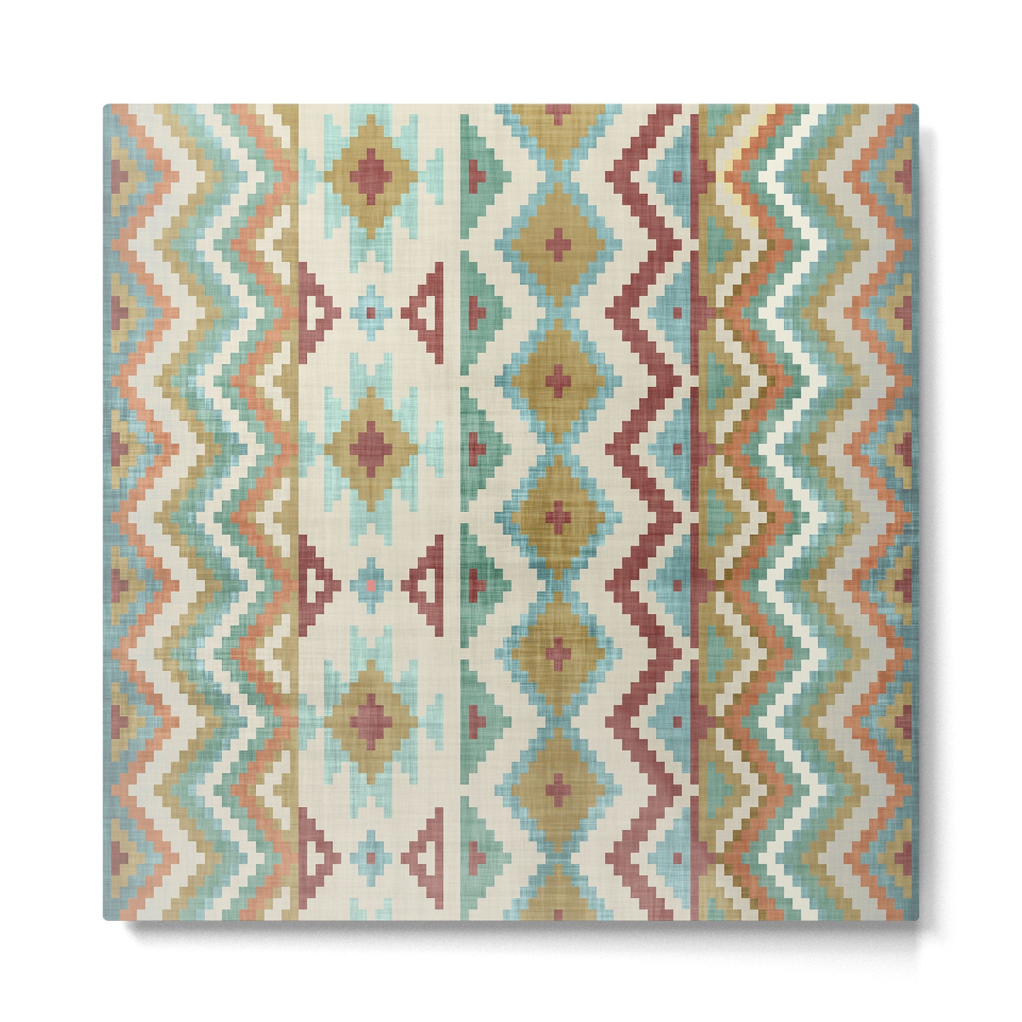 Boho Country Western Metal Print