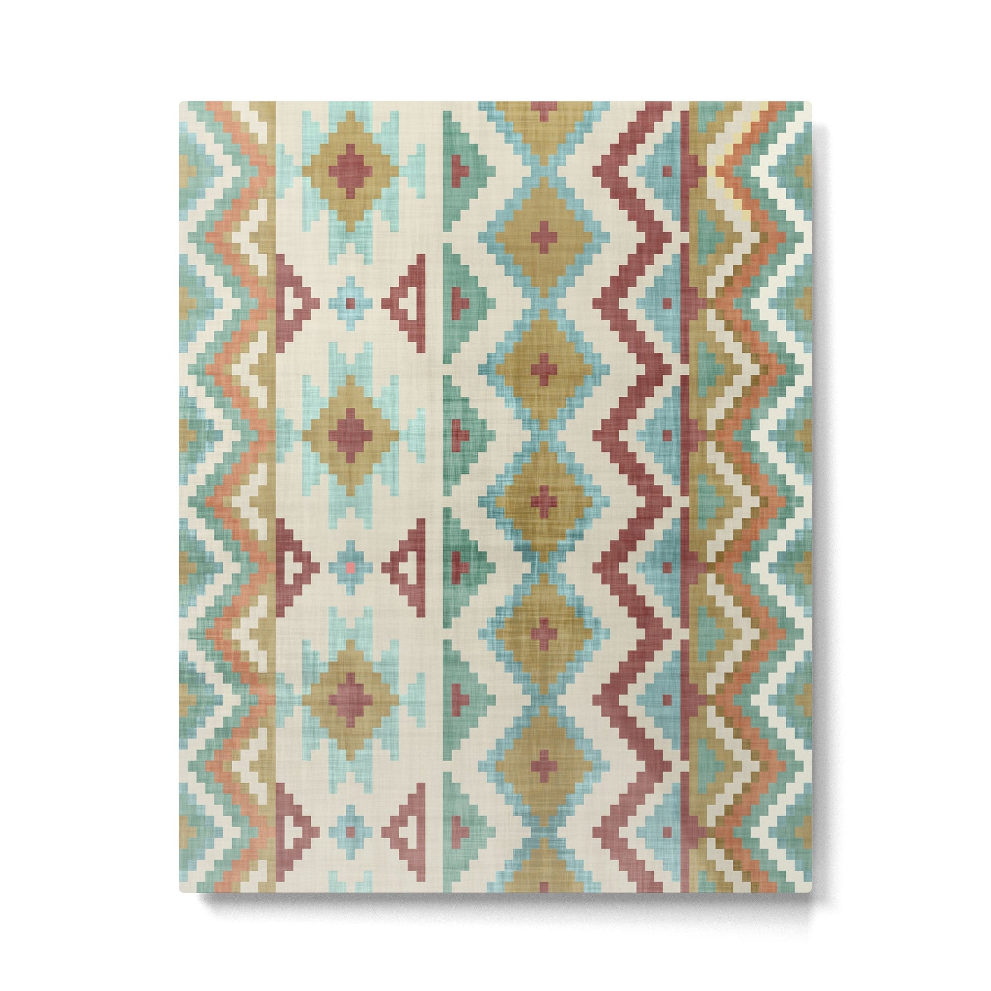 Boho Country Western Metal Print