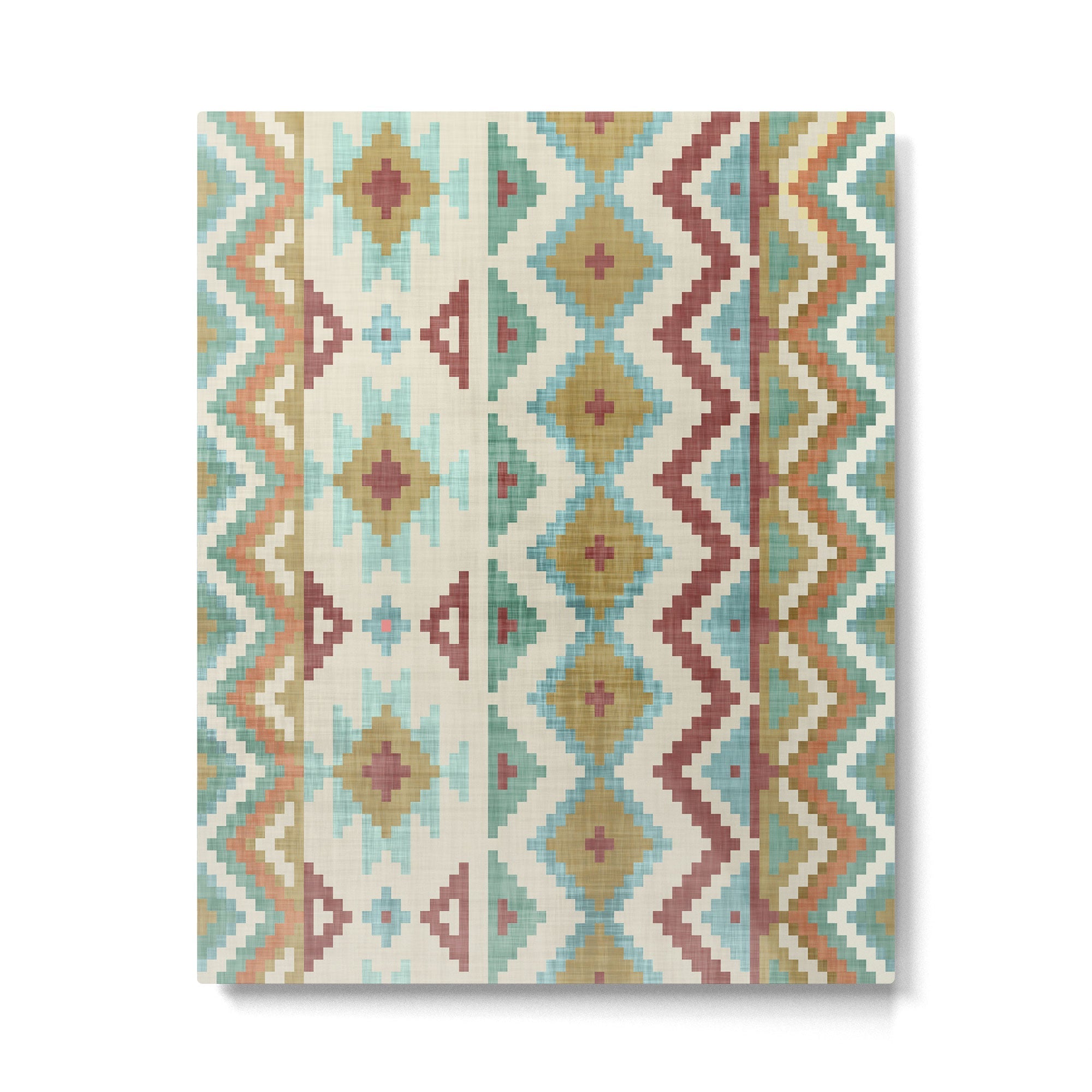 Boho Country Western Metal Print