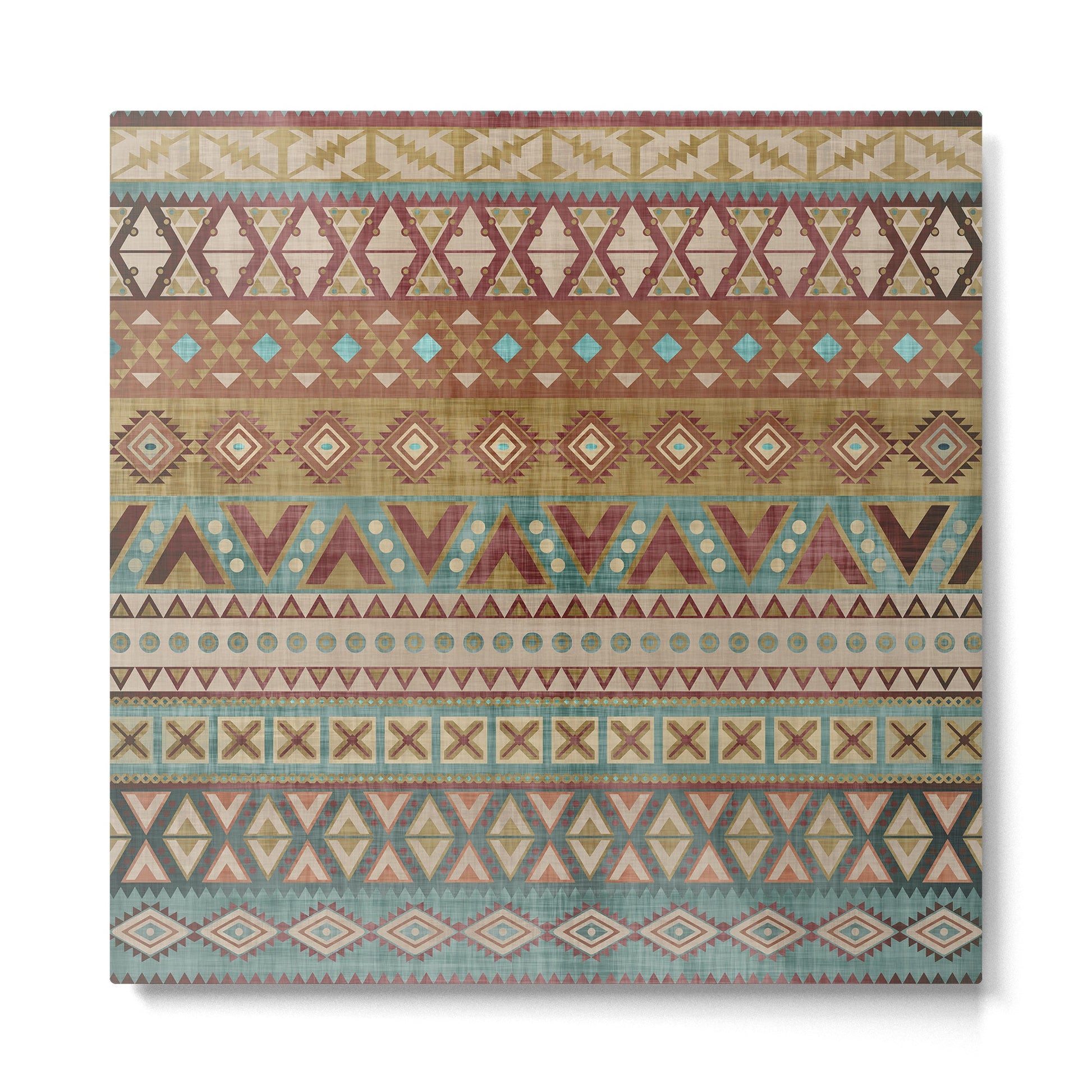 Country Western Boho Metal Print