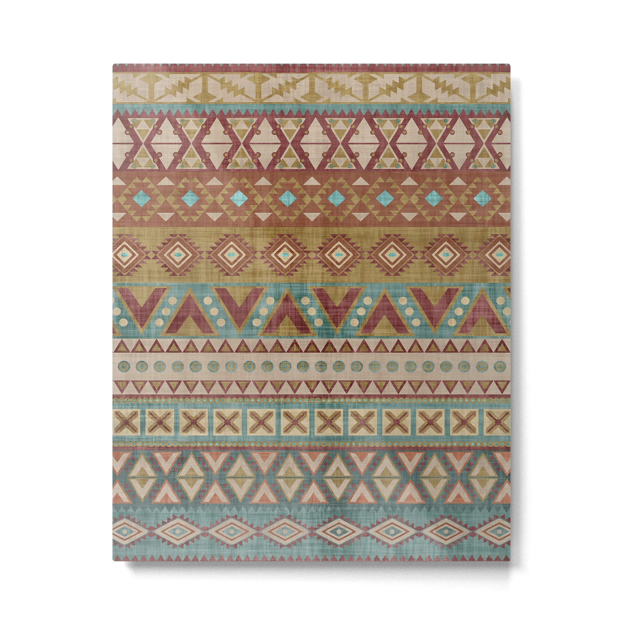 Country Western Boho Metal Print