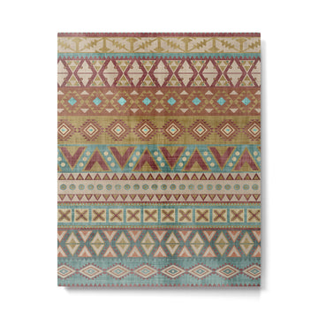 Country Western Boho Metal Print