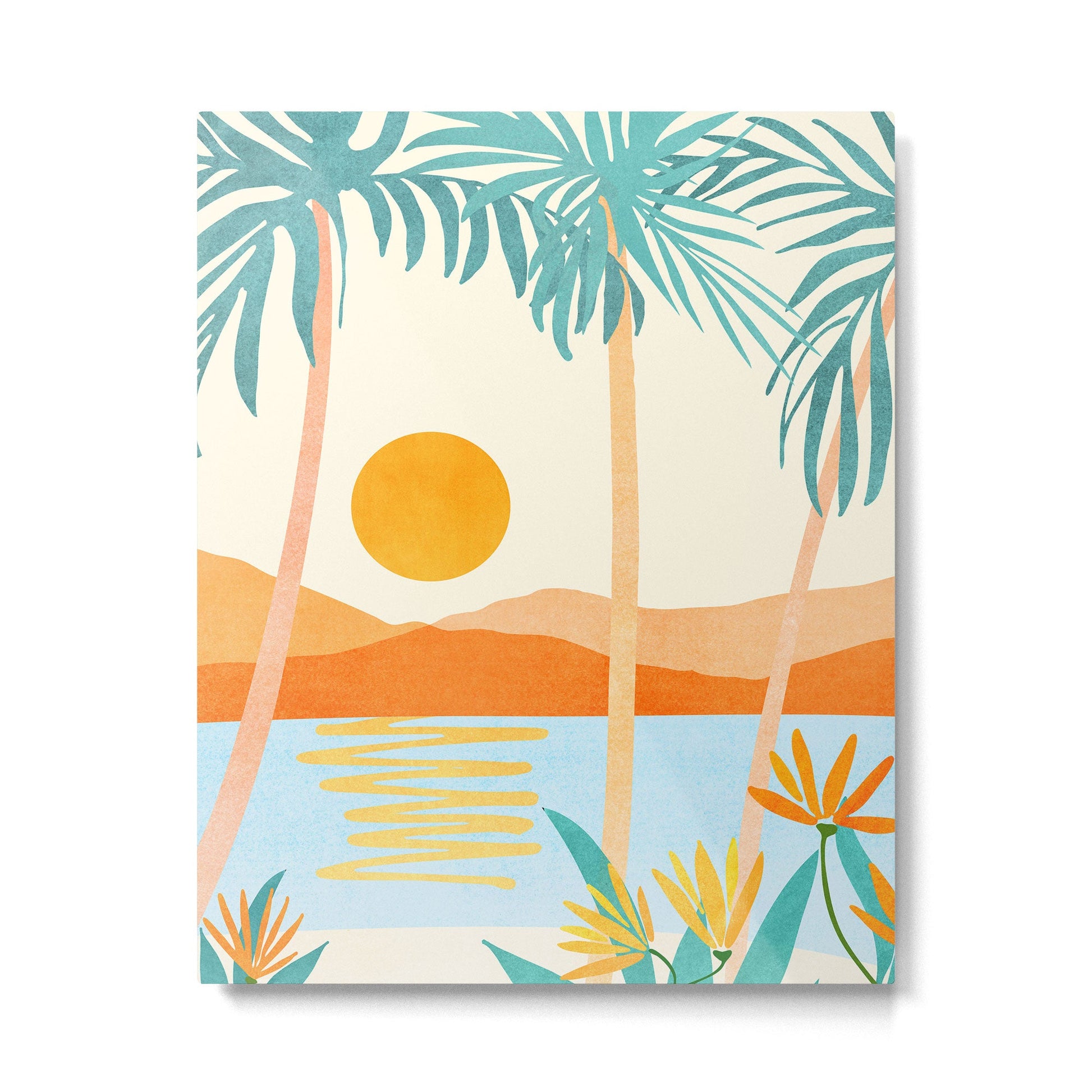 Bali Sunset Metal Print