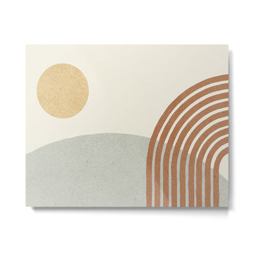 Sunny Hill - landscape Metal Print