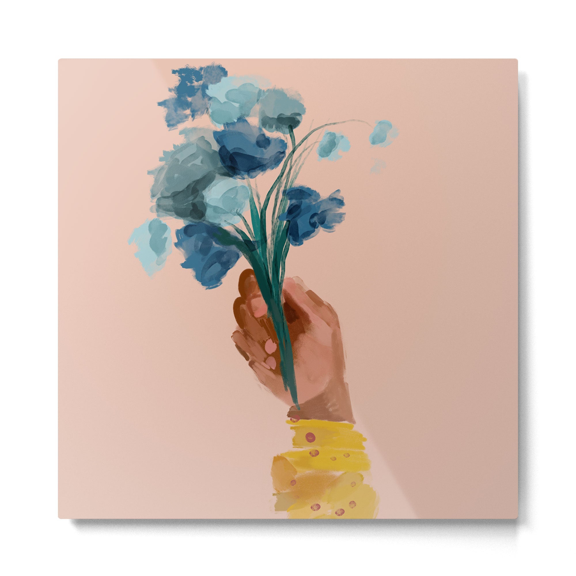 The Floral Feeling Metal Print