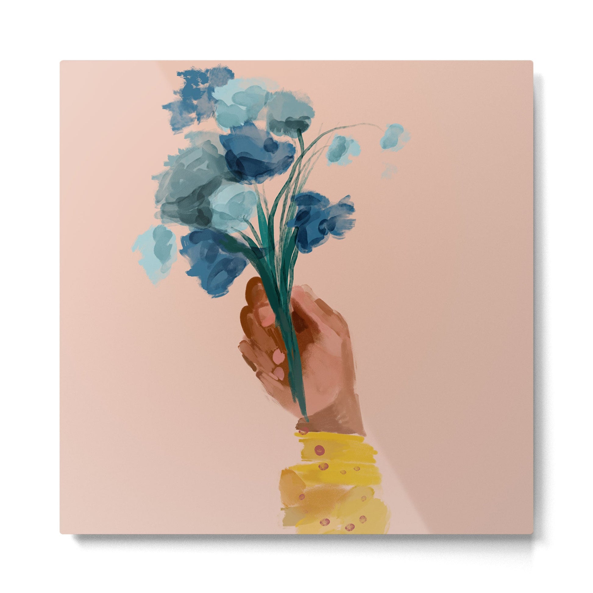 The Floral Feeling Metal Print