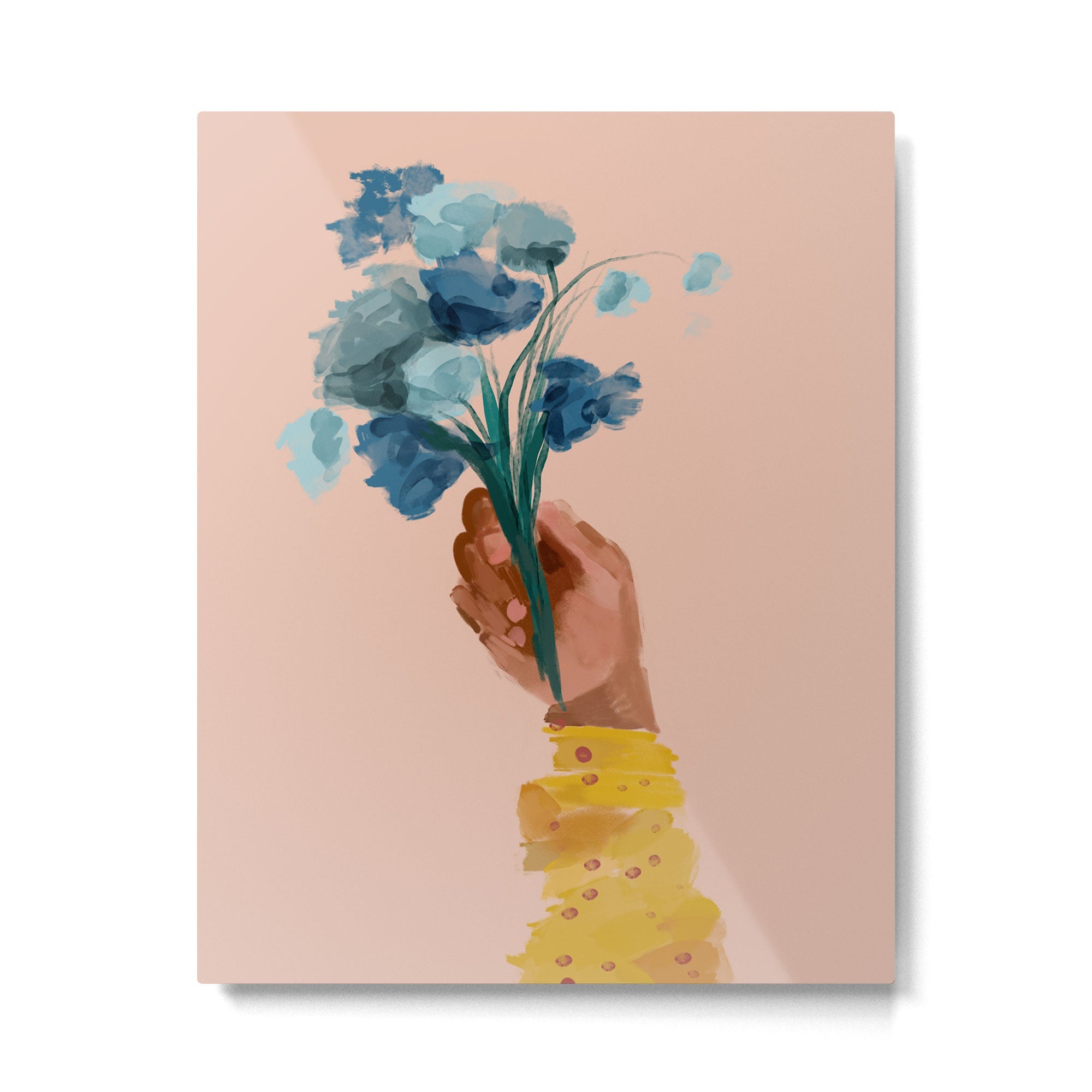 The Floral Feeling Metal Print