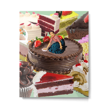 The Cake Factory Metal Print