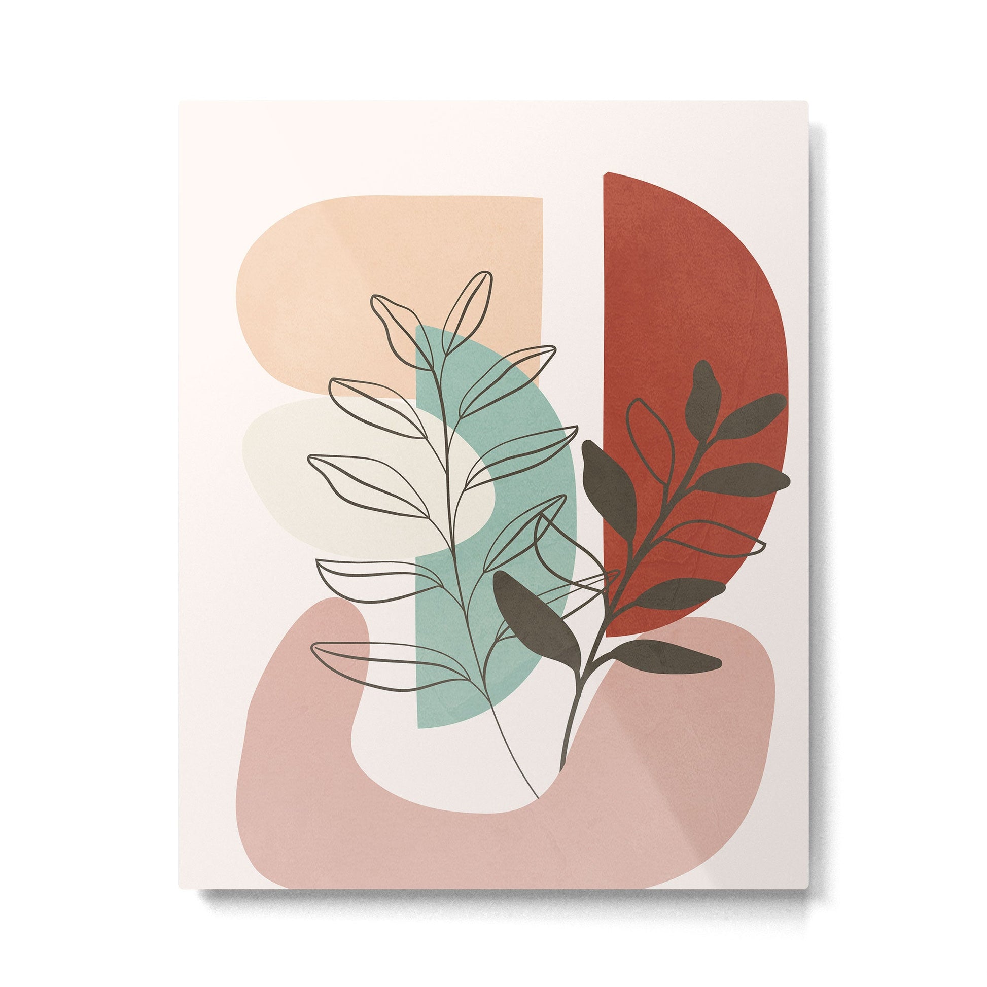 Leaf Design 06 Metal Print