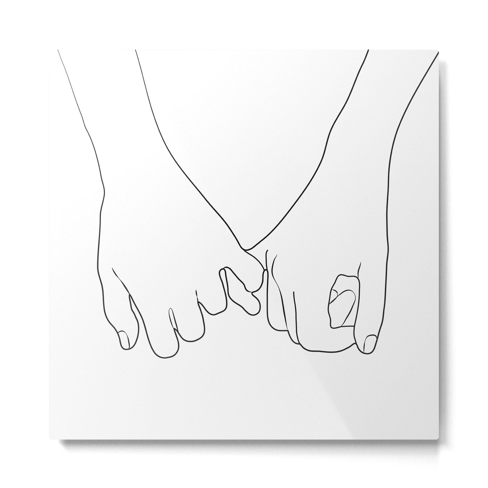 Pinky Promise IV Metal Print