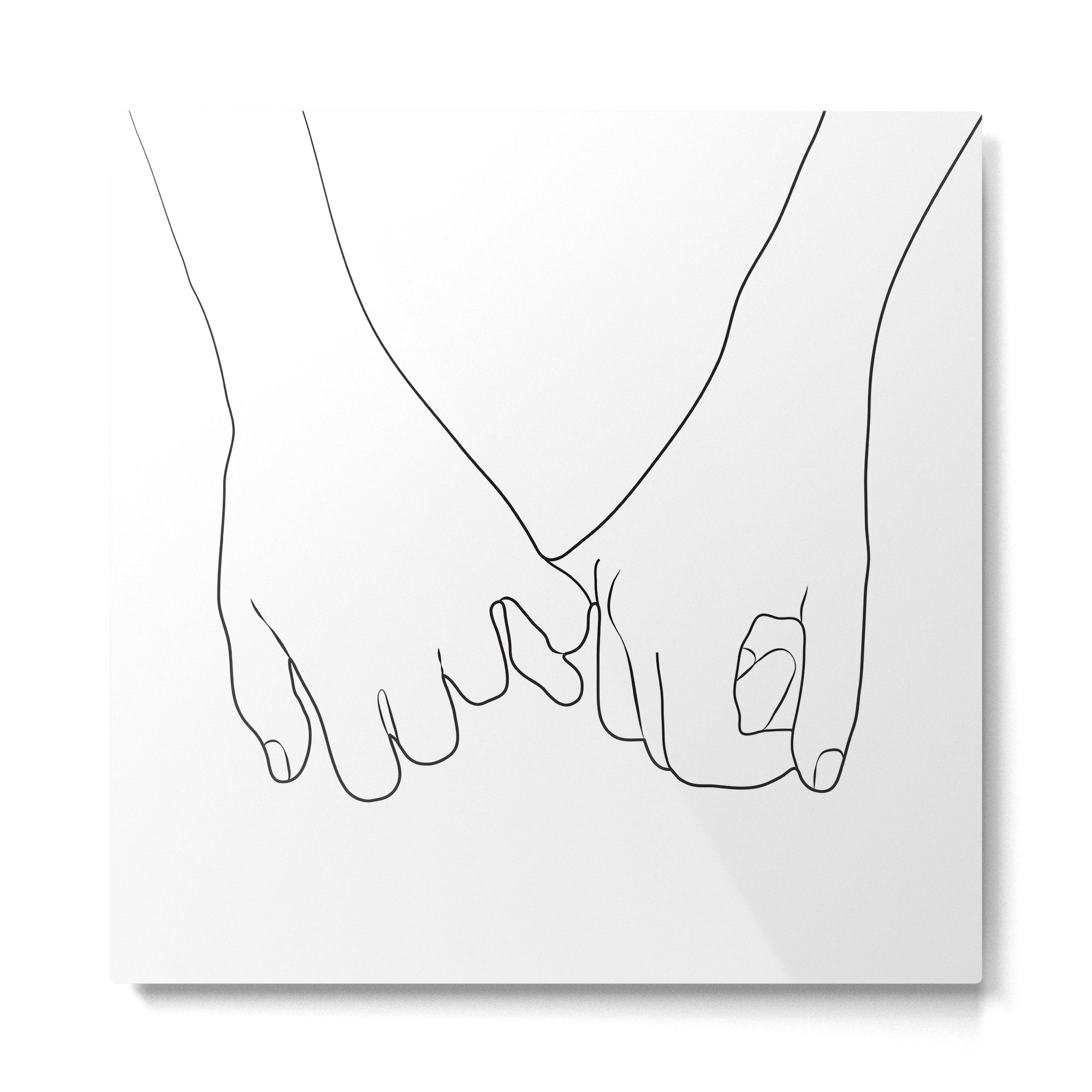 Pinky Promise IV Metal Print