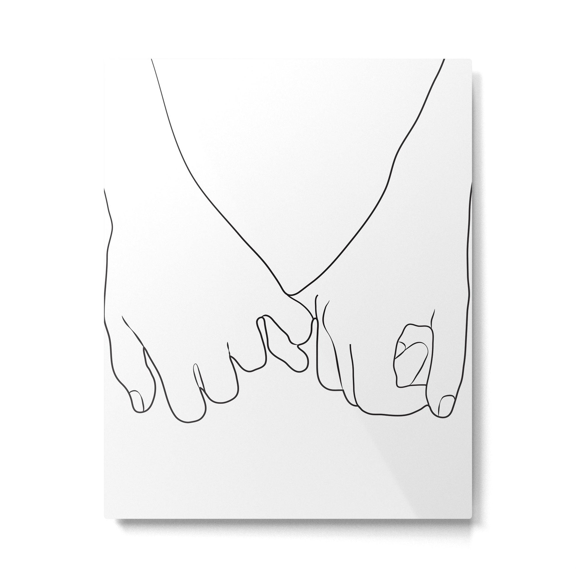 Pinky Promise IV Metal Print