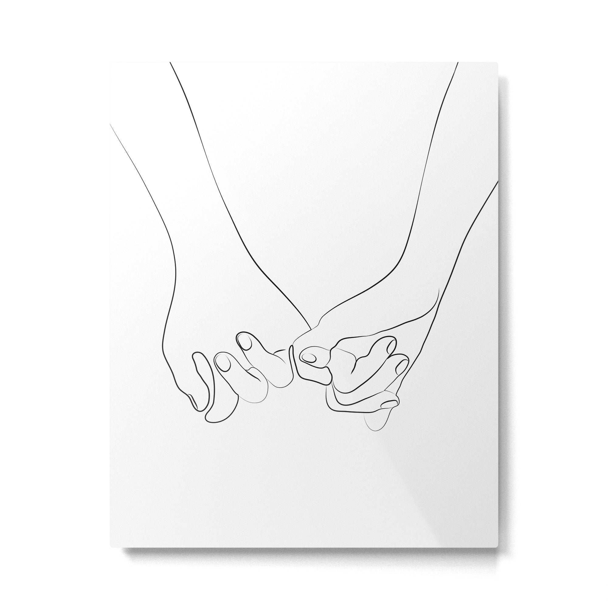 Pinky Promise VI Metal Print