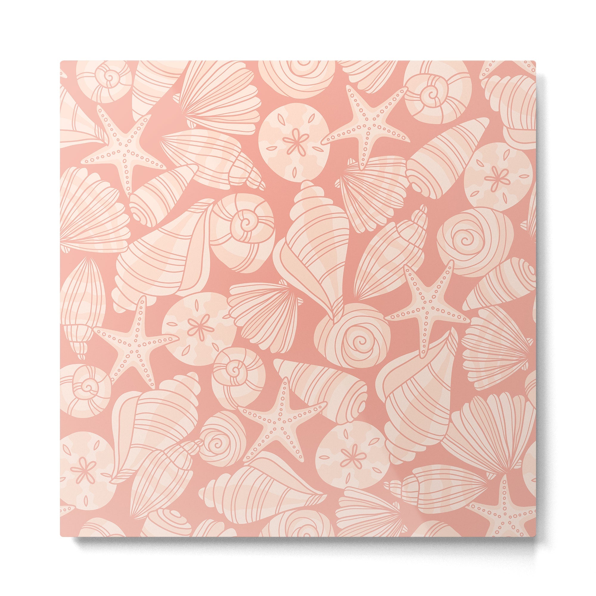 Seashells by the Seashore Metal Print