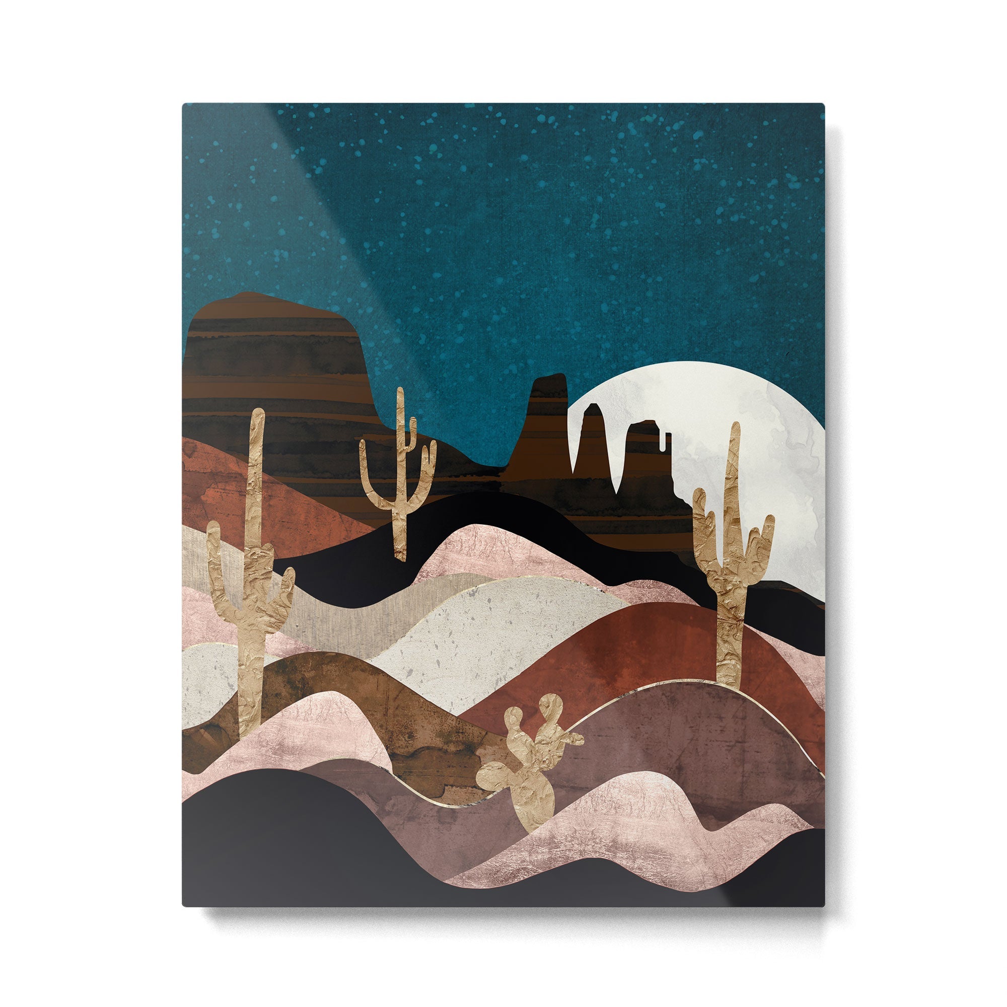 Desert Stars Metal Print